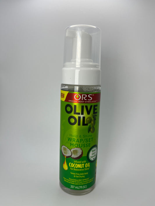 olive oil hair mousse
